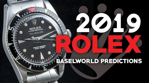 2019 rolex basel pridcitions|Baselworld 2019: The Three Most Important Rolex .